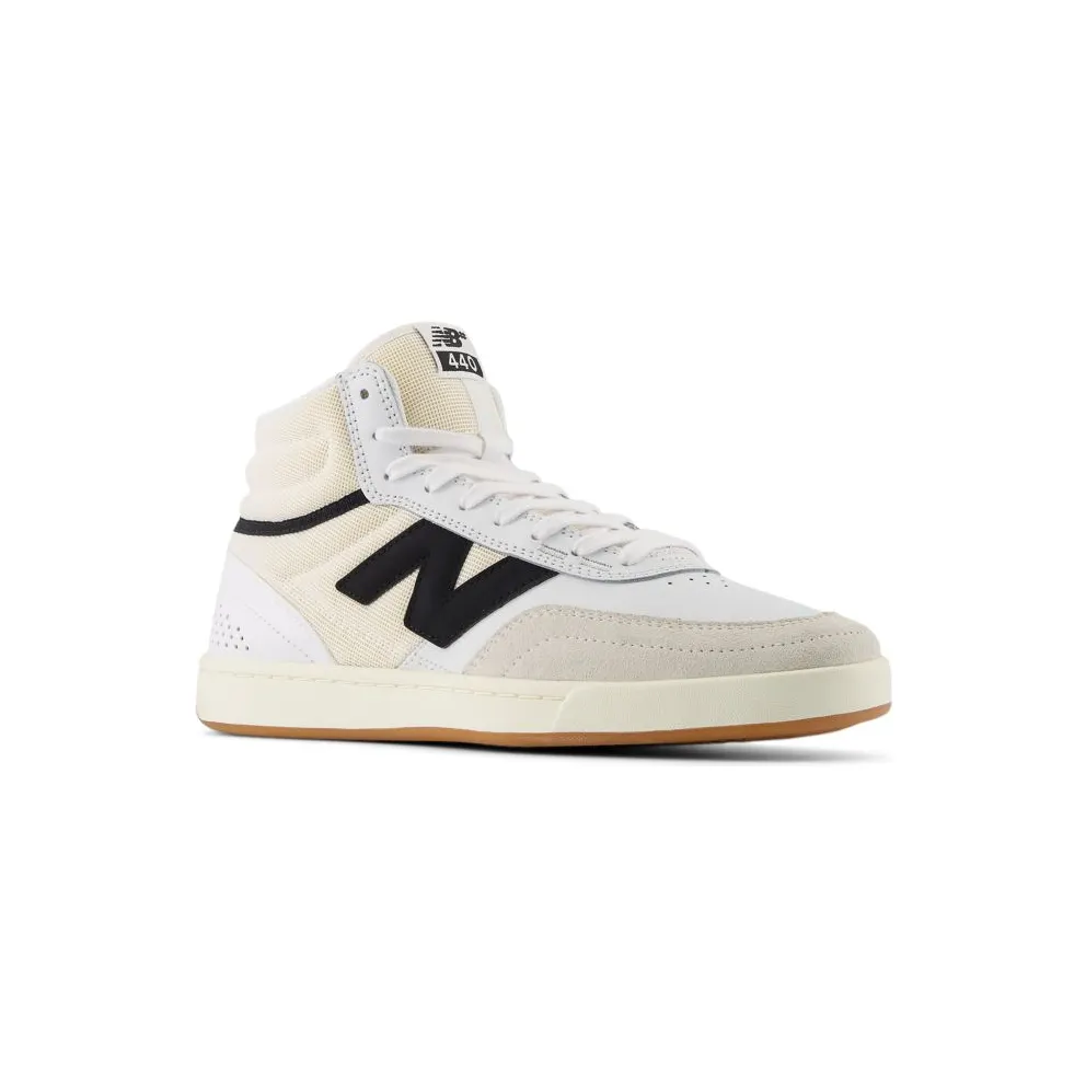 New Balance Numeric 440 High v2 White Black (NM440HSB)
