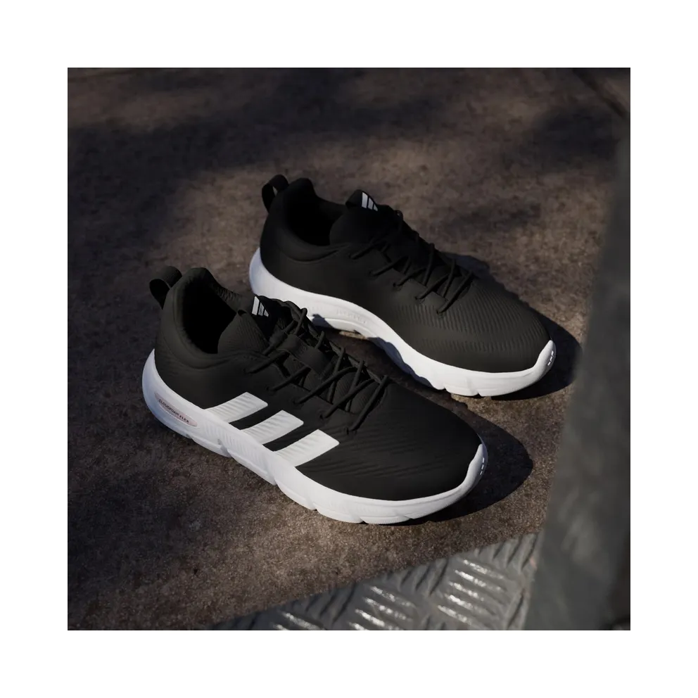 Adidas Cloudfoam Flex Elastic Laces Core Black / Zero Metalic / Almost Pink (HQ4929)