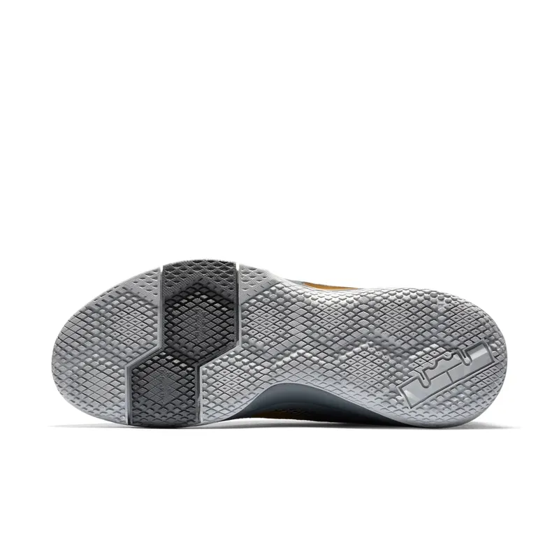 Nike Lebron Witness II Cool Grey Metallic Gold (942518-009)