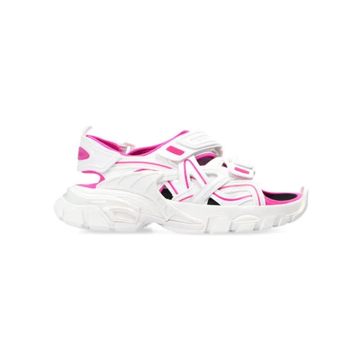 Balenciaga Track Sandal White/Fluo Pink (617543 W3AJ1 9054)