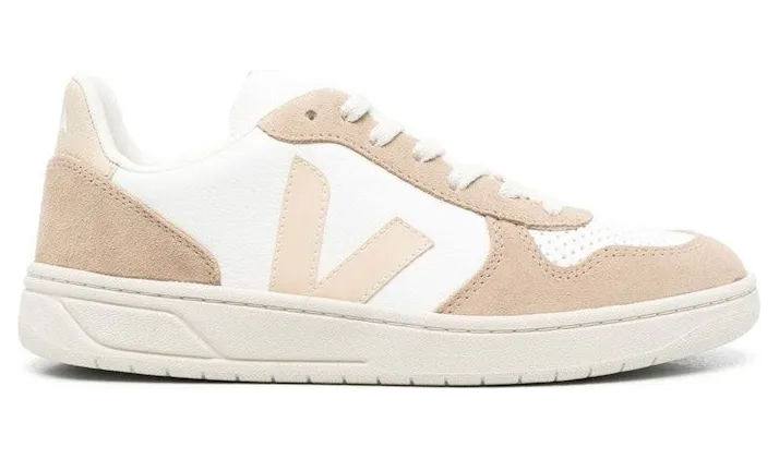 Veja V-10 Chromefree Leather White Sable Sahara (VX0503123)