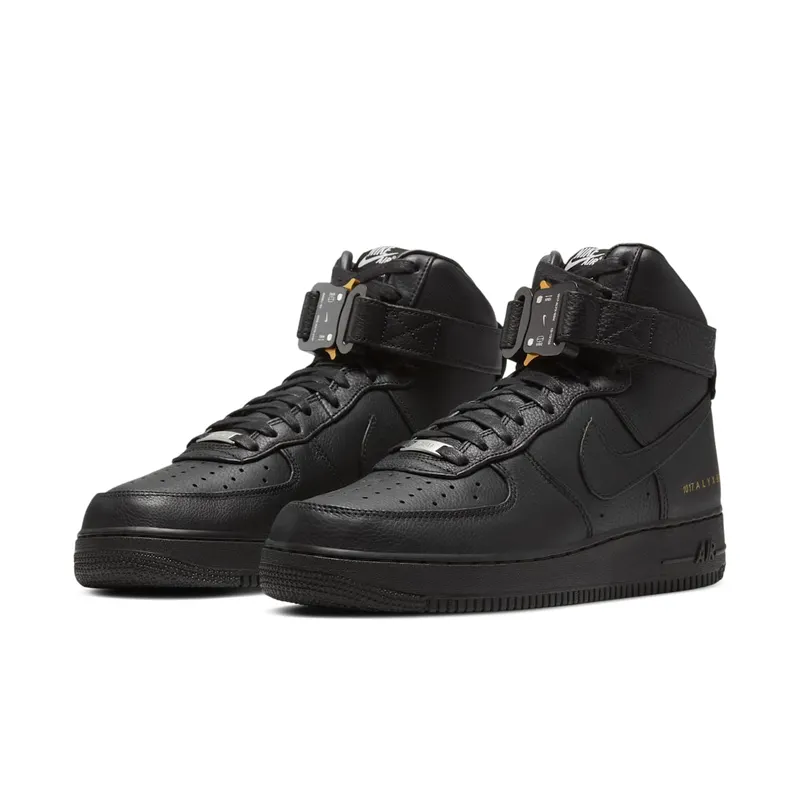 Nike x Alyx Air Force AF 1 High Black (2020) (CQ4018-001)