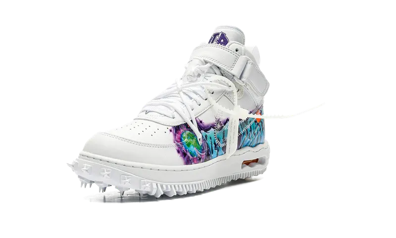 Nike Air Force 1 Mid “Off-White – Graffiti White” (DR0500-100)