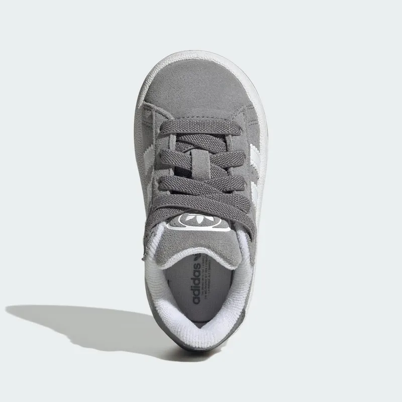 Adidas Campus 00s Comfort Closure Elastic Lace Kids Grey Three / Cloud White / Cloud White (IH8899)