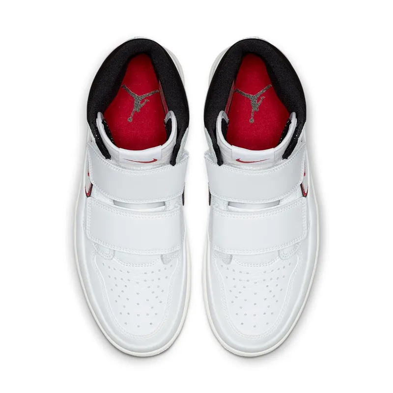 Jordan 1 Retro High Double Strap White Black Sail White/Black-Sail-White (AQ7924-101)