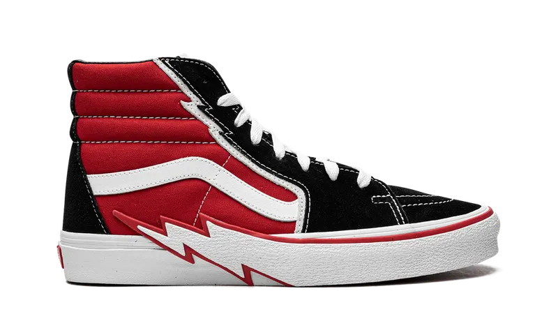Vans SK8 HI BOLT “Bolt – Black Red” (VN0A5JIV458)
