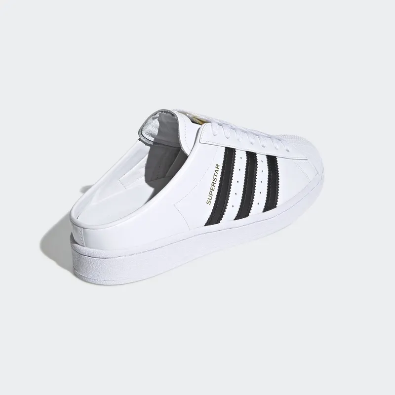 adidas Superstar Mule Cloud White Core Black Cloud White/Core Black/Cloud White (FX0527)