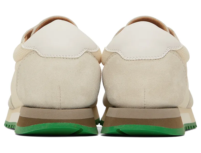 The Row Off-White & Green Owen Sneakers (F1284-W20L25) (2)
