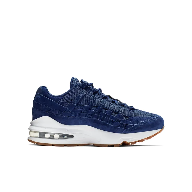 Nike Air Max 95 Woven GS “Blue Void/Wolf Grey” (BV1293-400)