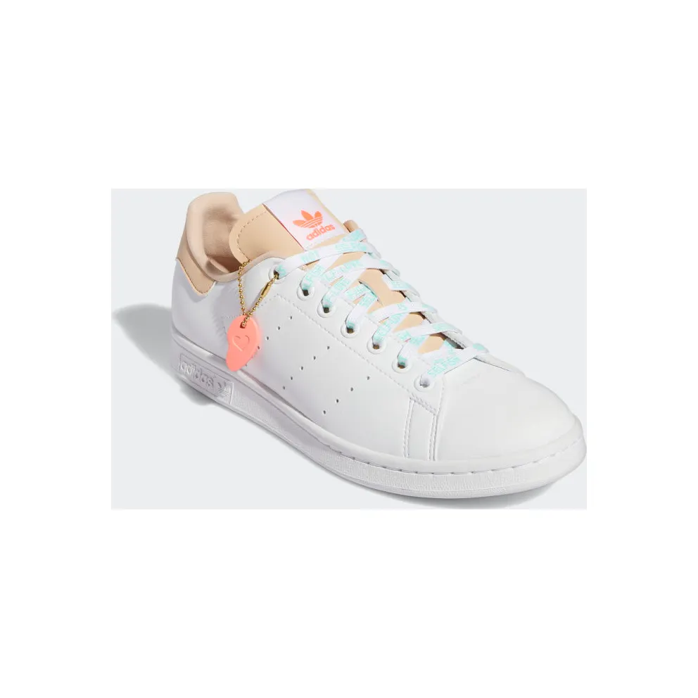 Adidas Stan Smith Cloud White / Halo Blush / Acid Red (GW0571)