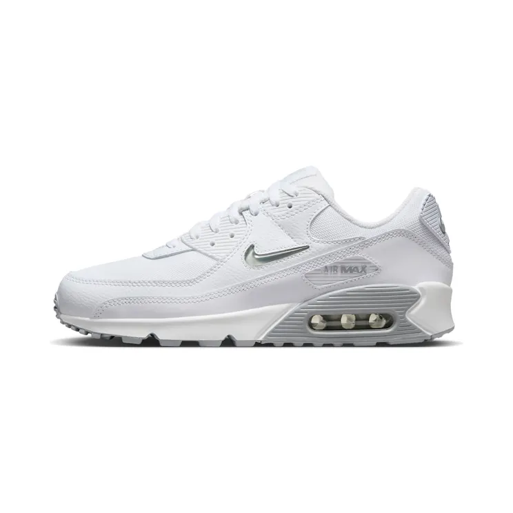 Nike Air Max 90 Jewel “White / Light Smoke Grey / Photon Dust” (FN8005-100)