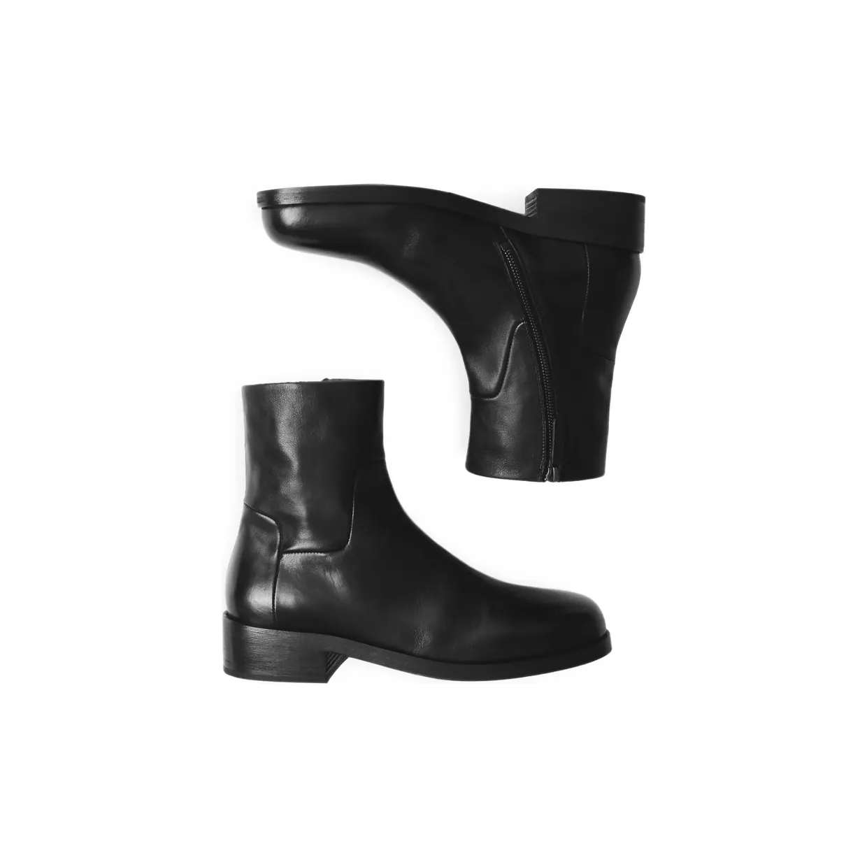 Marsèll Leather Ankle “Black” (MM4945 P014 666) (2)