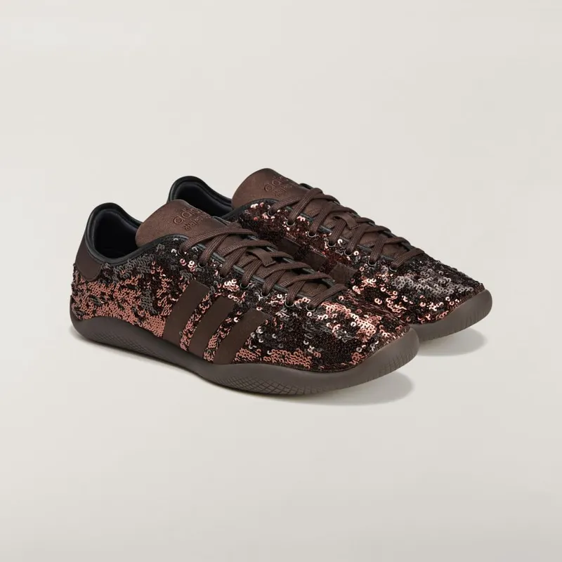 Adidas Wales Bonner Karintha Lo “Sequin / Dark Brown” (KH8798)