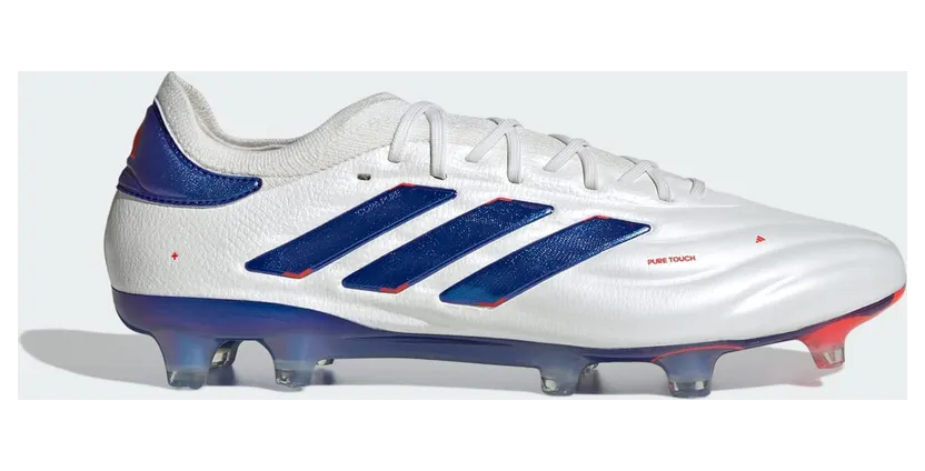 adidas Copa Pure 2 Elite KT FG Cloud White Lucid Blue Solar Red (IG6397)