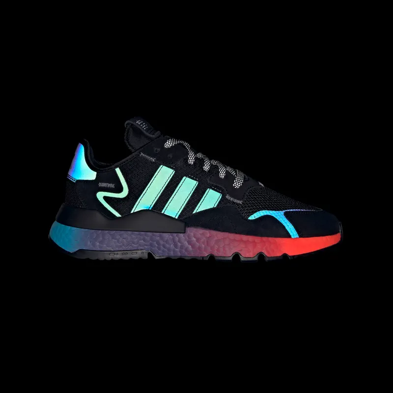 adidas Nite Jogger Gradient Core Black/Core Black/Boost Black (FX1397)