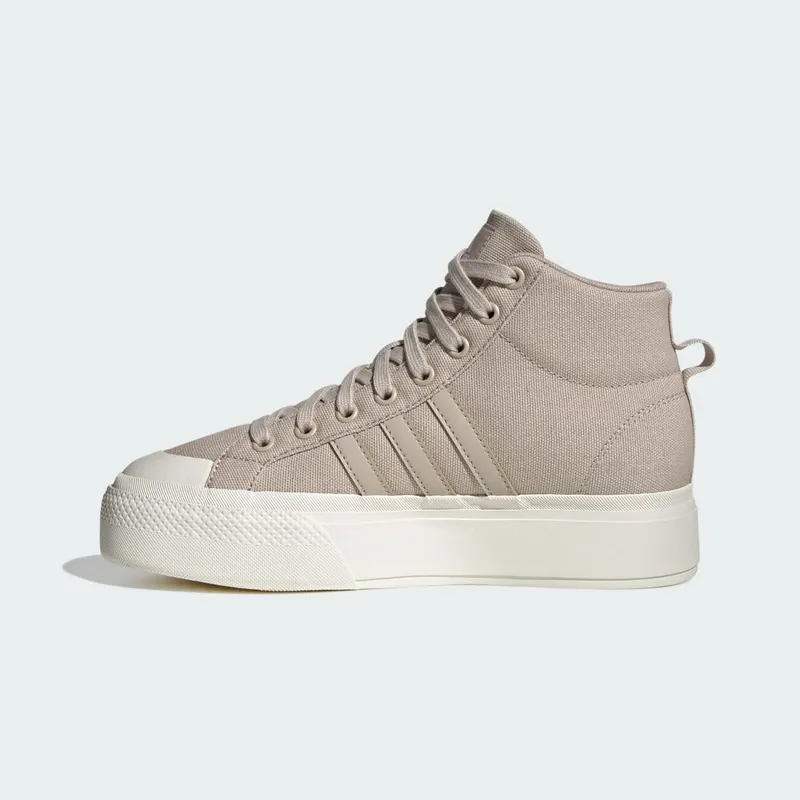 Adidas Bravada 2.0 Platform Mid Wonder Beige / Wonder Beige / Off White (IE2315)