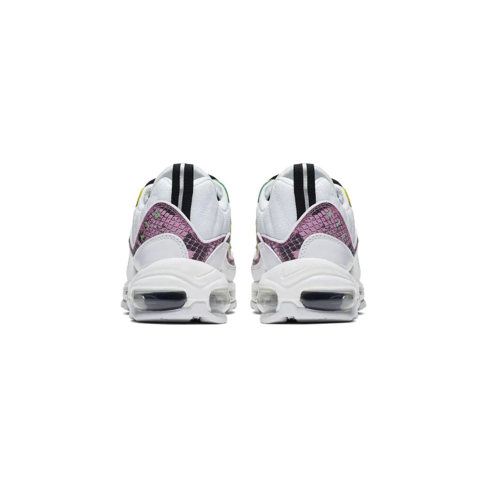 Nike Air Max 98 Snakeskin (W) White/Psychic Pink-Opti Yellow-Electro Green (BV1978-100)