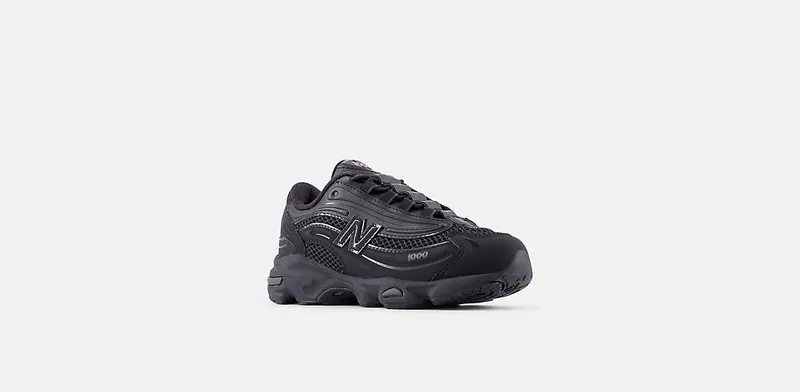 NEW BALANCE 1000 BUNGEE LACE “BLACK” (PV1000BK)