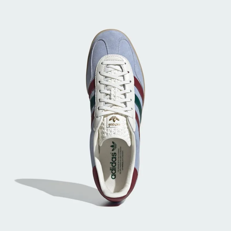 adidas Gazelle Indoor Blue Dawn / Collegiate Burgundy / Collegiate Green (IG4994)