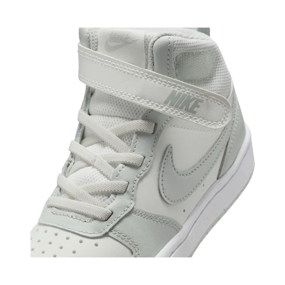Nike Court Borough Mid 2 Sail White Light Silver (CD7783-127)