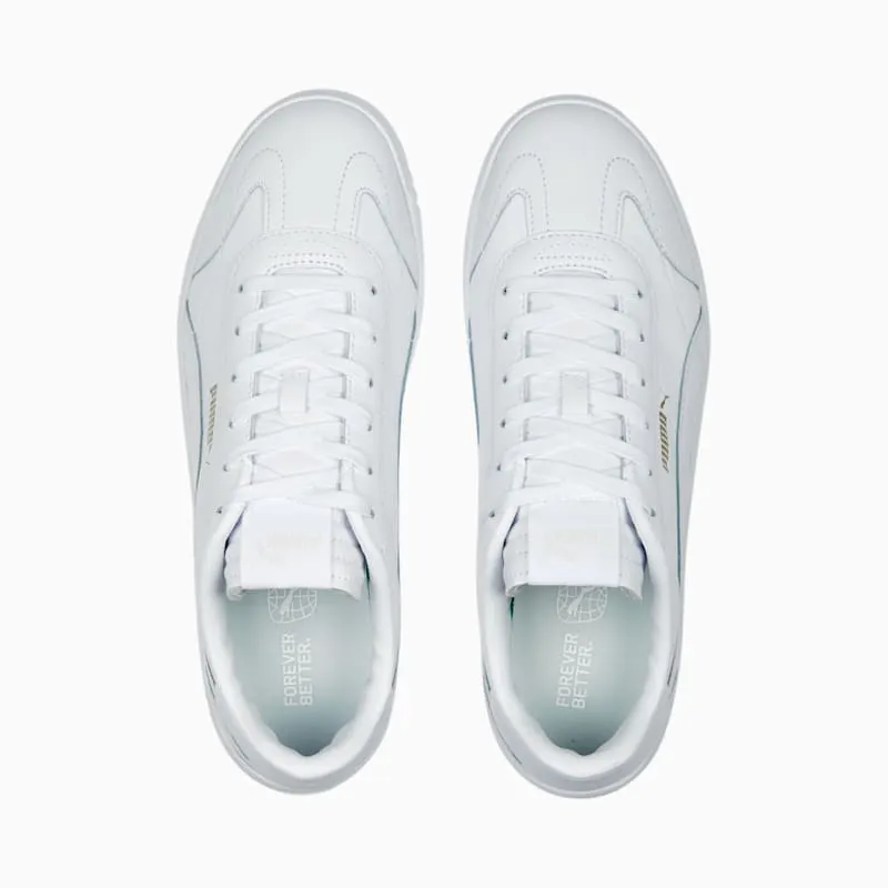 Puma Club White / White / Gold (389406-01)