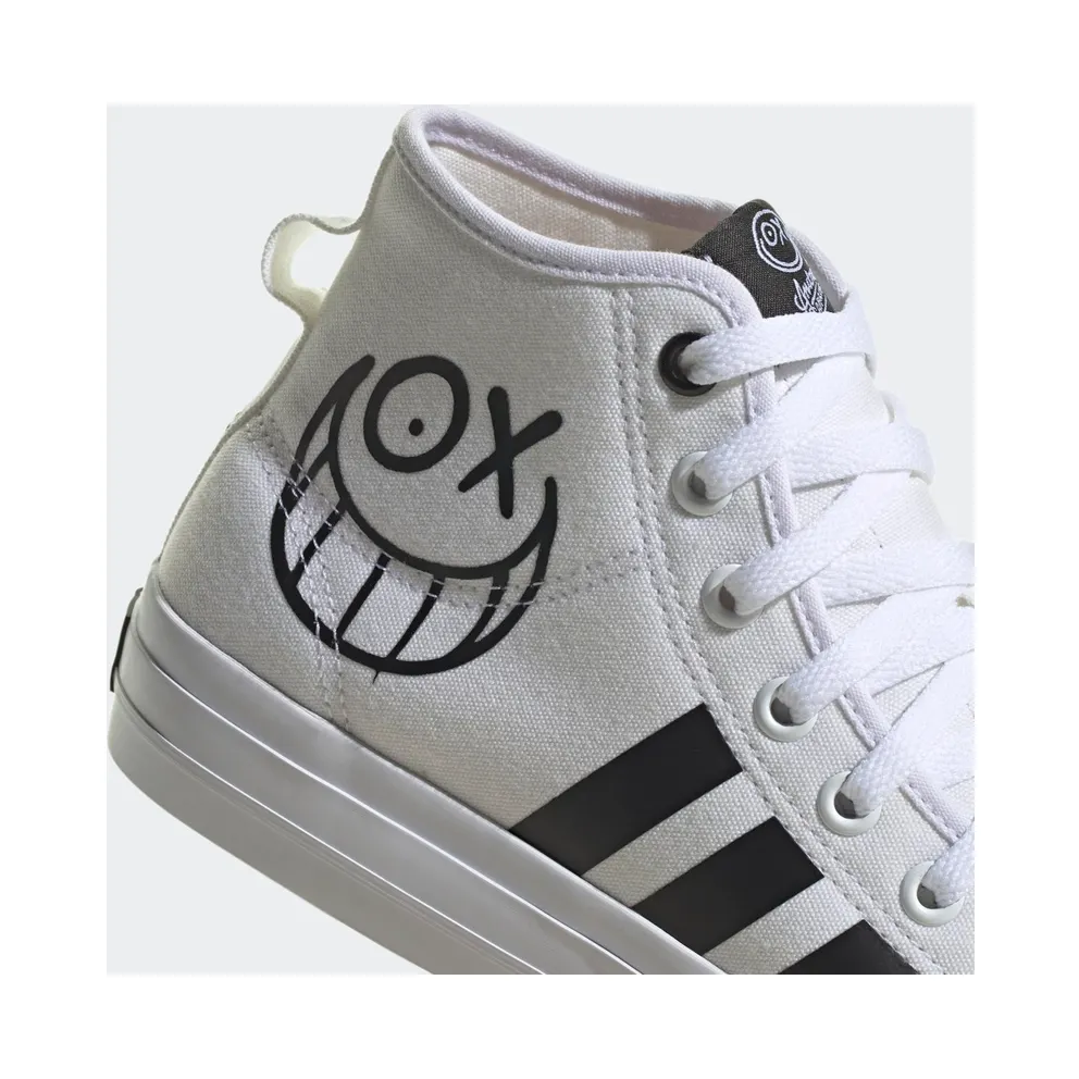 Adidas Nizza High RF x André Saraiva Cloud White / Core Black / Semi Pink Glow (HQ6861)