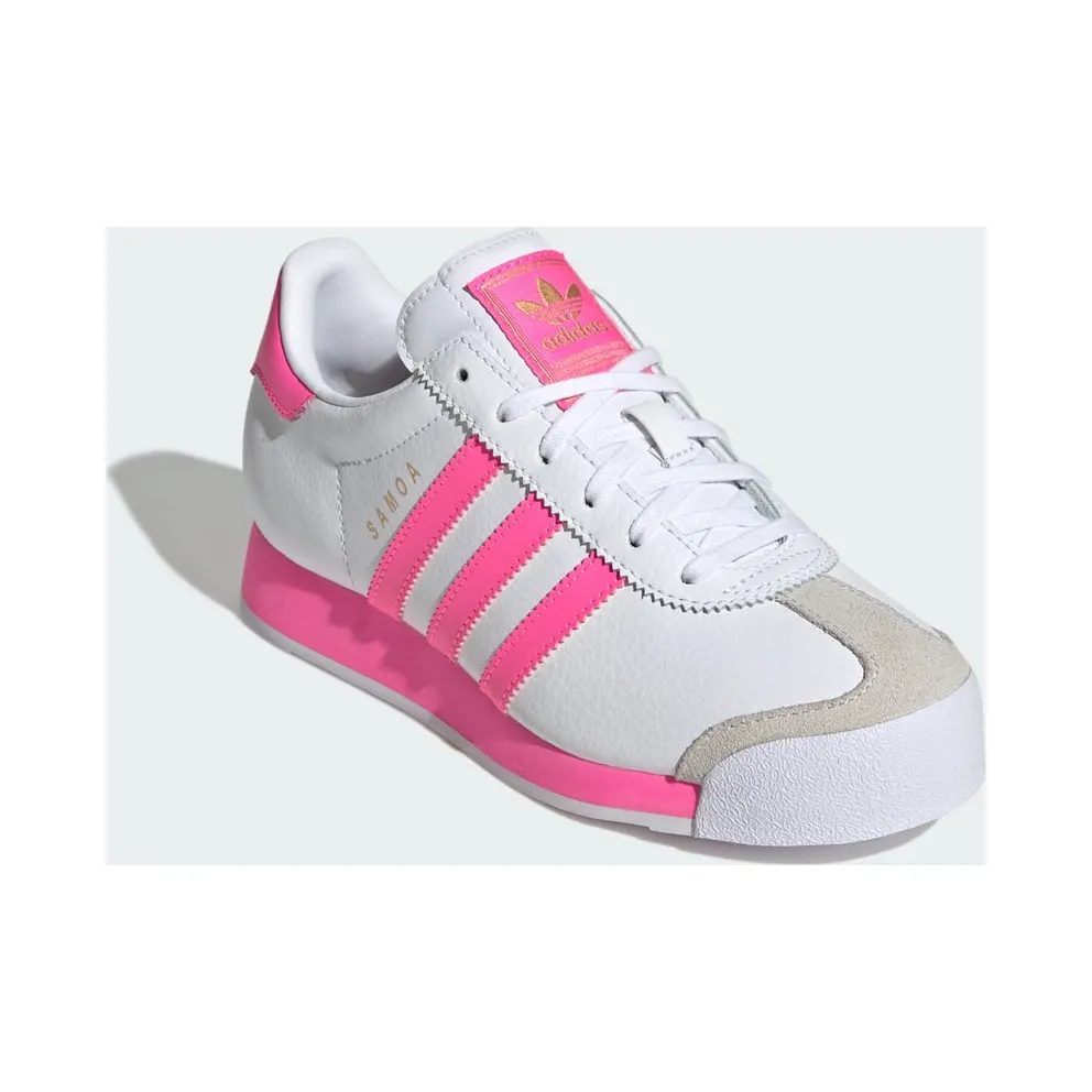 Adidas Samoa Cloud White / Lucid Pink / Gold Metallic (JQ5093)