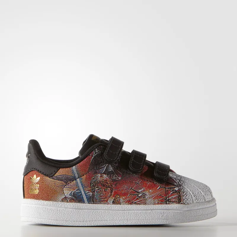 adidas Superstar Star Wars Core Black / Core Black / Cloud White (B24727)