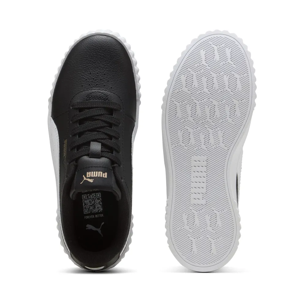 Puma Carina 3.0 “Puma Black / Puma White / Puma Gold” (401476_03)