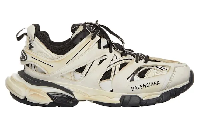 Balenciaga Track Worn Out White Black (W) (542436W1GC49010)