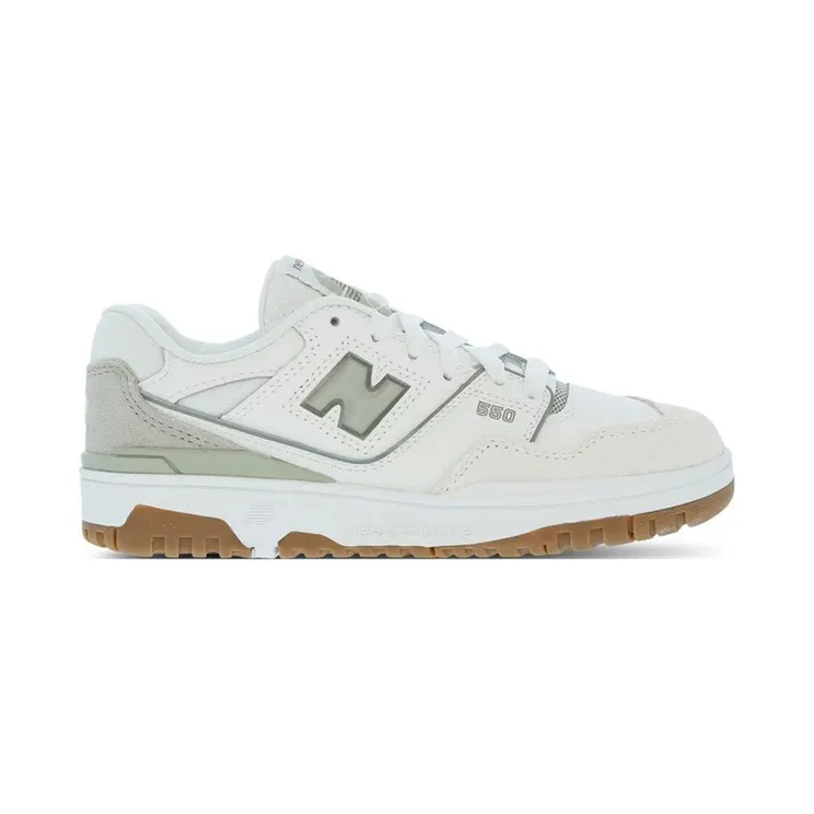 New Balance 550 White Olive Gum (GSB550FS)