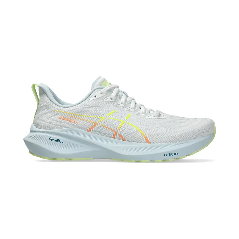 ASICS GT-2000 13 White Lime Aqua (1011B861-100)