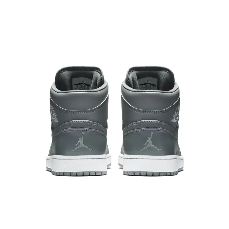 Jordan 1 Retro Mid Cool Grey (2015) Cool Grey/Cool Grey-White-Wolf Grey (554724-031)