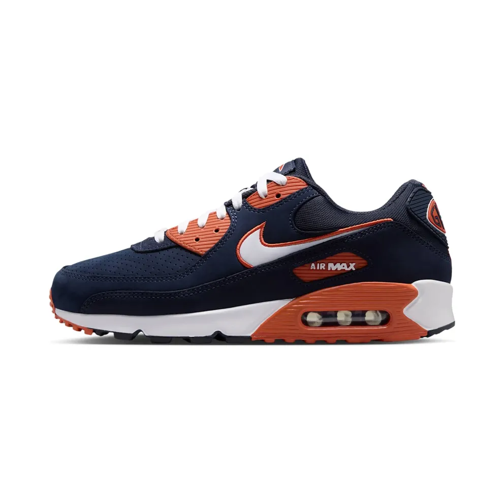 NFL x Nike Air Max 90 – Chicago Bears – “Marine / White / University Orange” (IW1138-400)