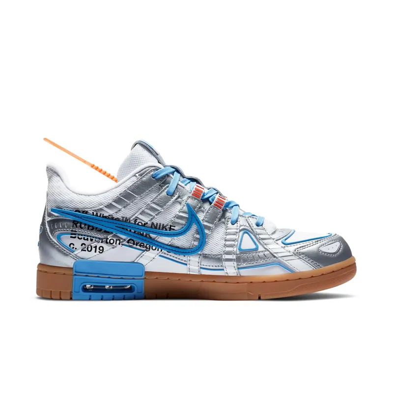 Nike Air Rubber Dunk Off-White UNC White/University Blue-White (CU6015-100)