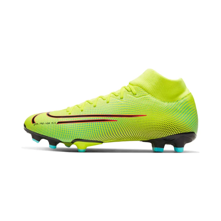Nike Mercurial Superfly 7 Academy MDS MG “Lemon Venom / Aurora Green / Black” (BQ5427-703)