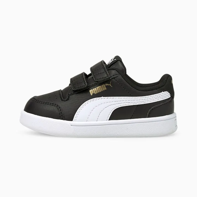 PUMA Shuffle V Babies’ Black/White/Gold (375690-03)