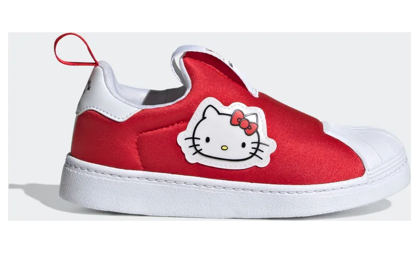 adidas Hello Kitty Superstar 360 Vivid Red / Cloud White / Core Black (GY9211)