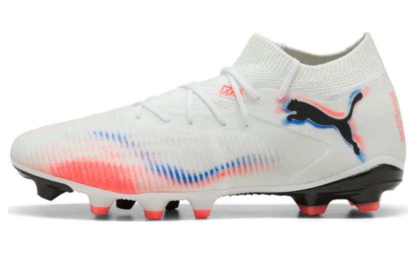 Puma Future 8 Match FG/AG für Herren, weiß, Größe 44 ½ EU / 10 UK (108593)