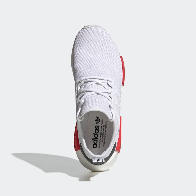 Adidas NMD_R1 Cloud White / Cloud White / Vivid Red (GX9527)