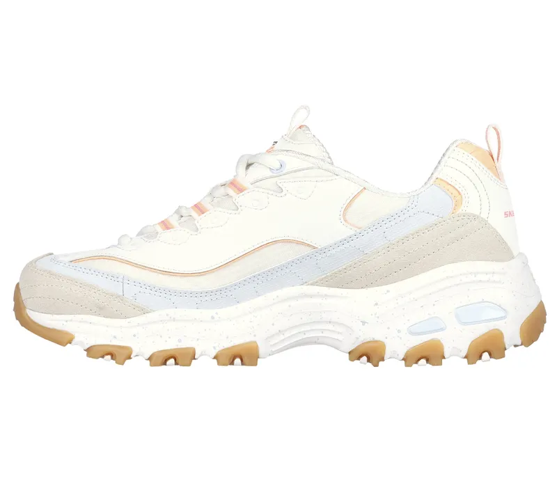 Skechers D’Lites – Bold Views – Natuurlijk / Multi – “Beige” (149589 NTMT)