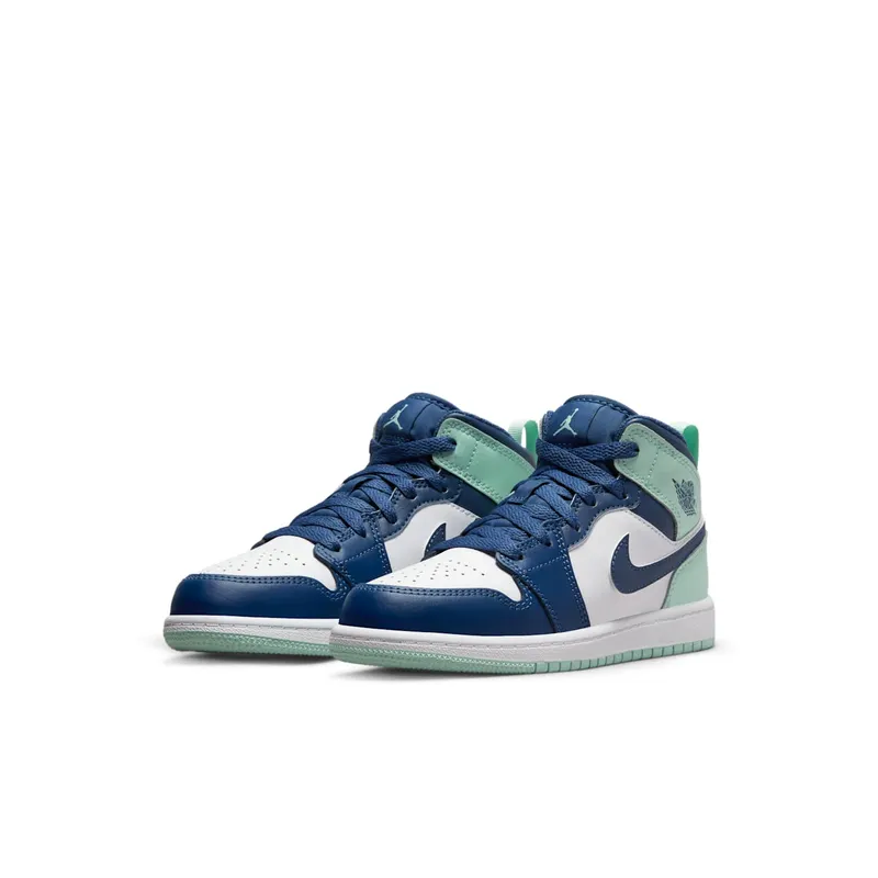 Air Jordan 1 Mid Mystic Navy Mint Foam (PS) (640734-413)