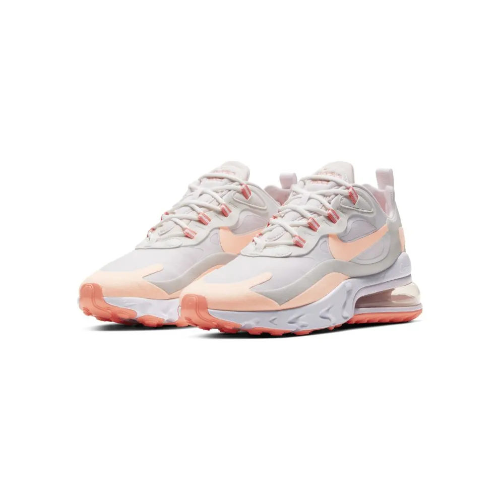 Nike Air Max 270 React Crimson Tint (W) Summit White/Light Violet-Atomic Pink-Crimson Tint (CJ0619-103)
