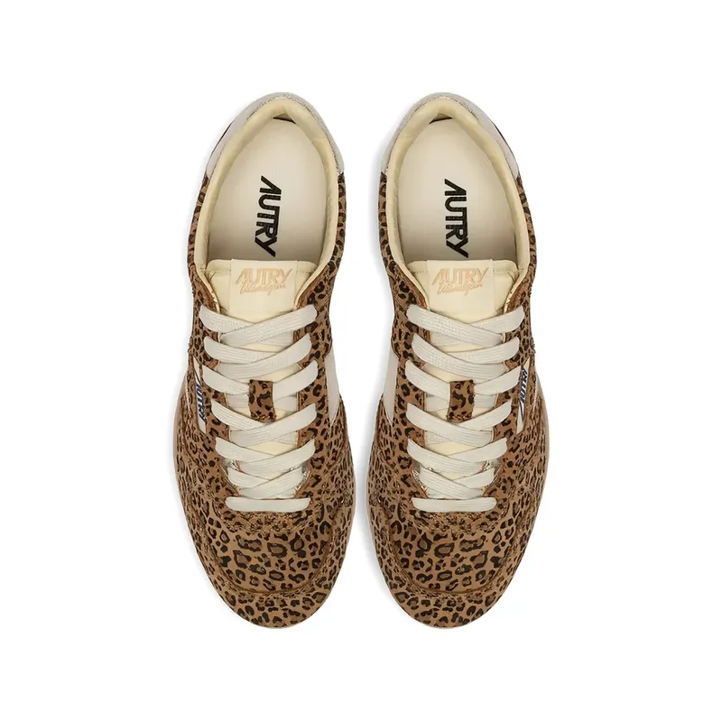 Autry Windspin Suede “Leopard / Neutrals/Black” (WSLW SJ01)
