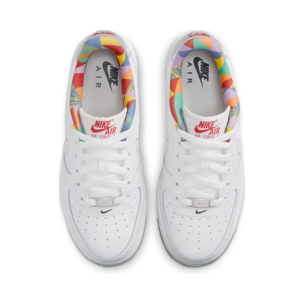 Nike Air Force 1 Low LV8 GS “White Playful Print” (FN8912-111)