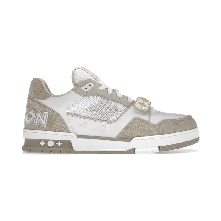 Louis Vuitton Trainer Beige White (1A9ZC3)