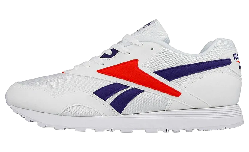 Reebok Rapide White / Team Purple / Neon Red