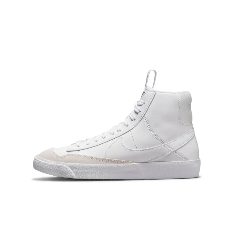 Nike Blazer Mid 77 SE White White Black White (GS) (DH8640-102)