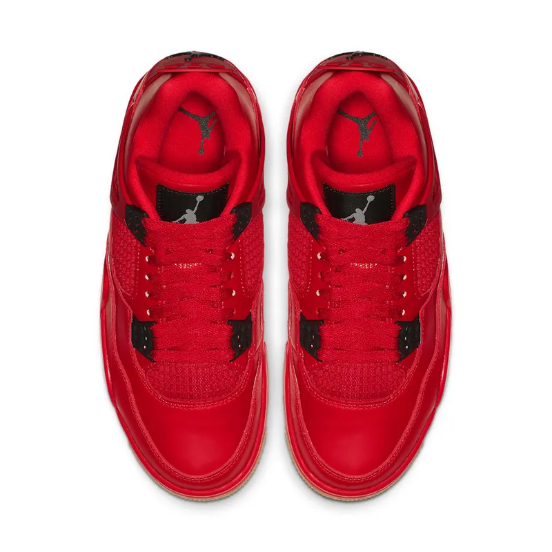 Jordan 4 Retro Fire Red Singles Day 2018 (W) Fire Red/Summit White-Black (AV3914-600)