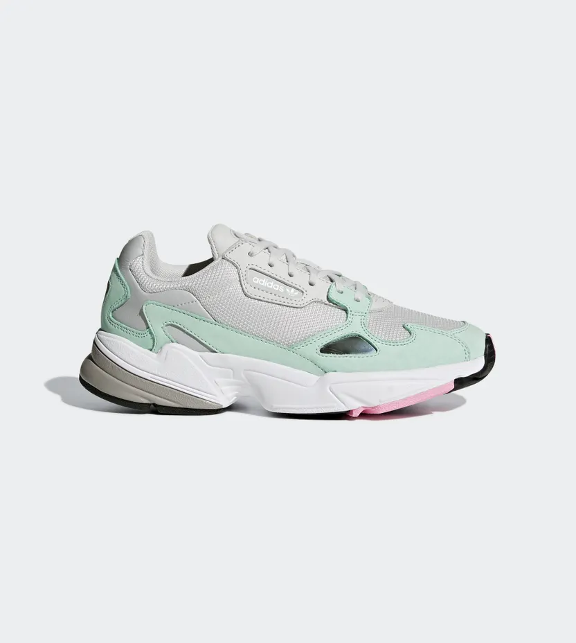 Adidas Falcon ‘Watermelon’ Grey/Grey/Easy Green (B28127)